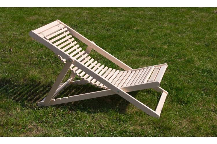 Шезлонг Мартини 22, Натуральное дерево-5