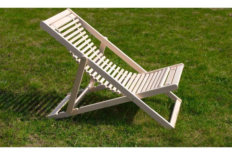 Шезлонг Мартини 22, Натуральное дерево-3