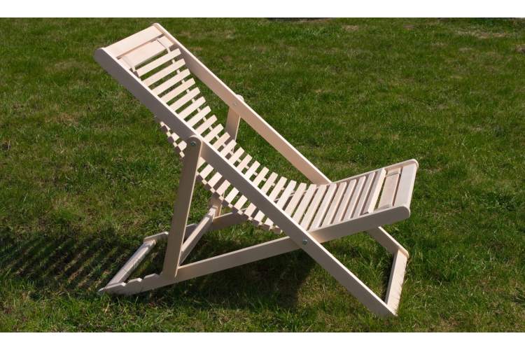 Шезлонг Мартини 22, Натуральное дерево-2