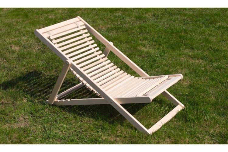 Шезлонг Мартини 22, Натуральное дерево-1