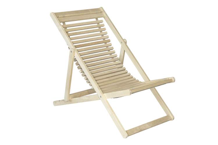 Шезлонг Мартини 22, Натуральное дерево