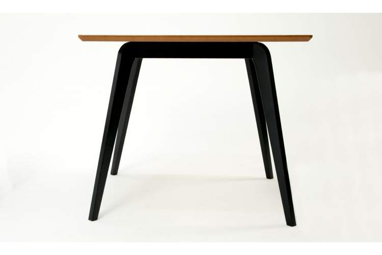 Стол Arki М 100 чёрный/натур-2