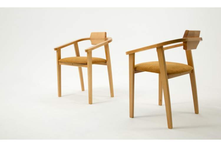 Стул-кресло Челси ПМ натур/карри-3