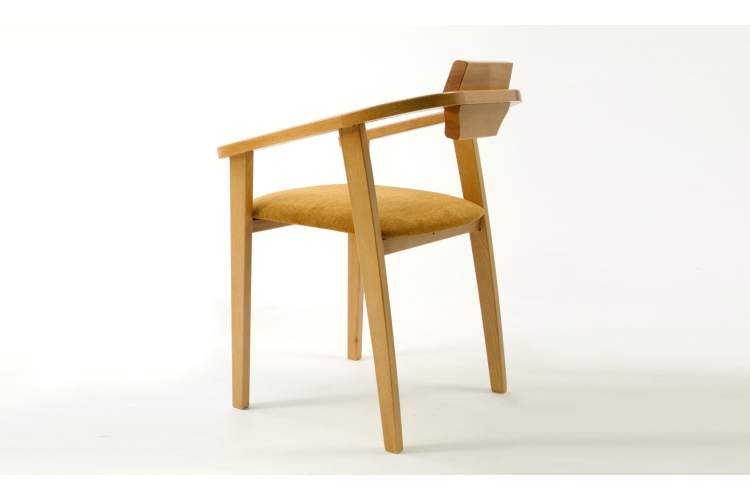 Стул-кресло Челси ПМ натур/карри-1