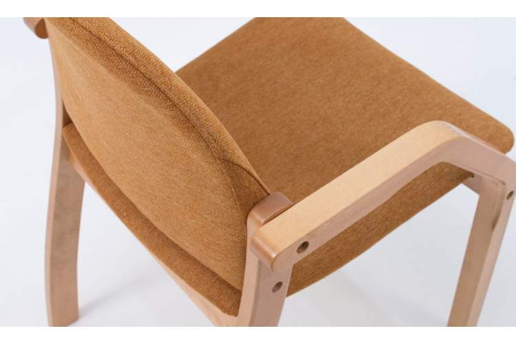 Стул-кресло Джуно 2.0 натур/карри-4