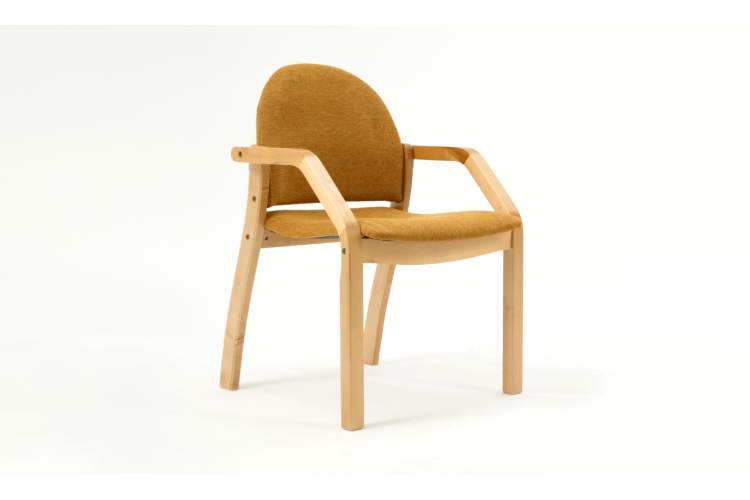 Стул-кресло Джуно 2.0 натур/карри-2