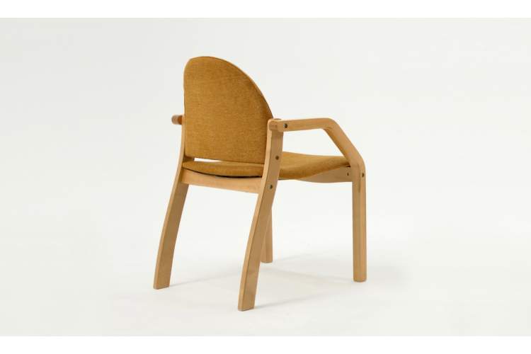 Стул-кресло Джуно 2.0 натур/карри-1