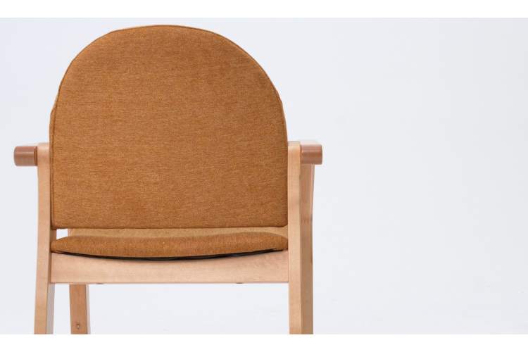 Стул-кресло Джуно 2.0 натур/карри-3