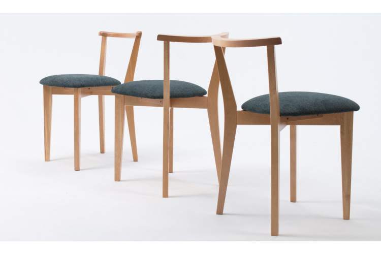 Стул Франк ПМ натур/зелёный-6