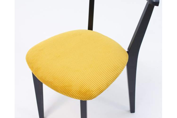 Стул Франк ПМ чёрный/жёлтый-7