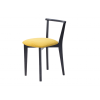 Стул Франк ПМ чёрный/жёлтый