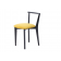 Стул Франк ПМ чёрный/жёлтый