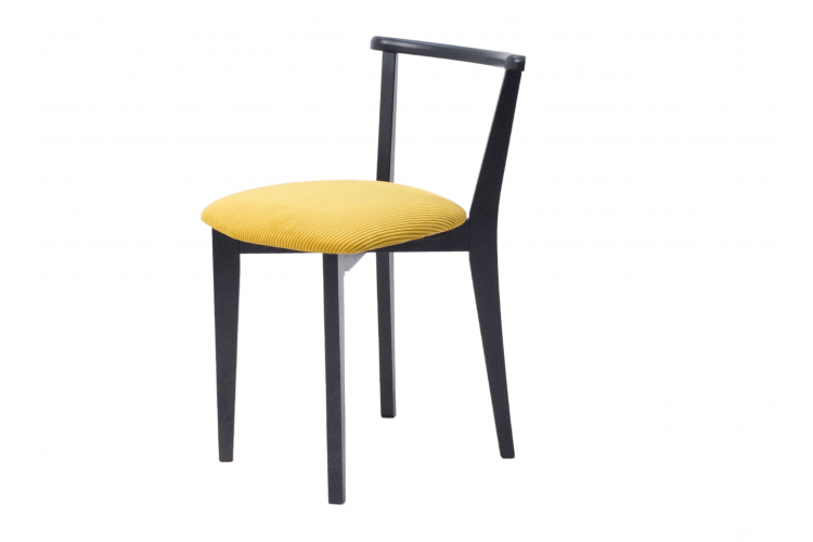 Стул Франк ПМ чёрный/жёлтый