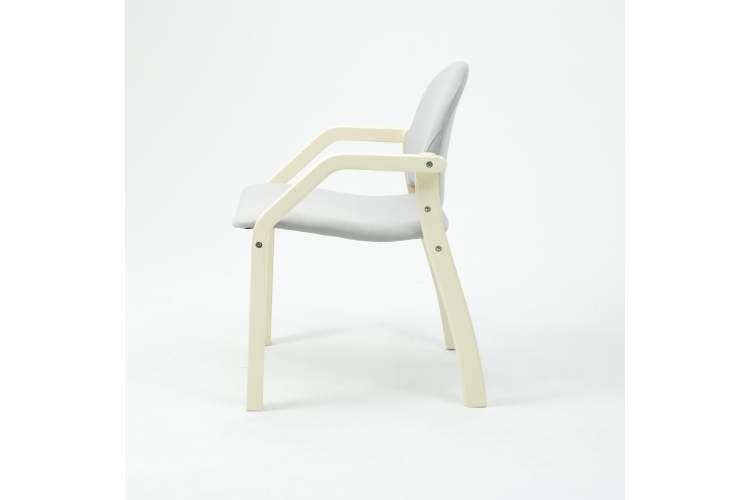 Стул-кресло Джуно 2.0 слоновая кость/серый-7