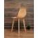 Стул Сашш натур /персиковый