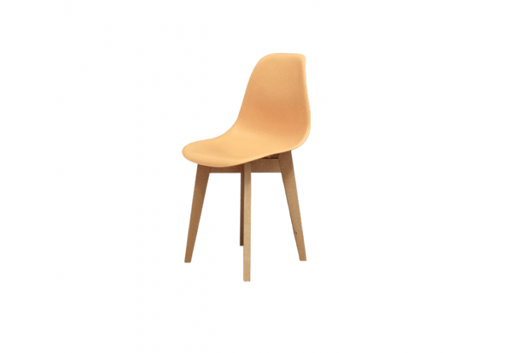 Стул Сашш натур /персиковый