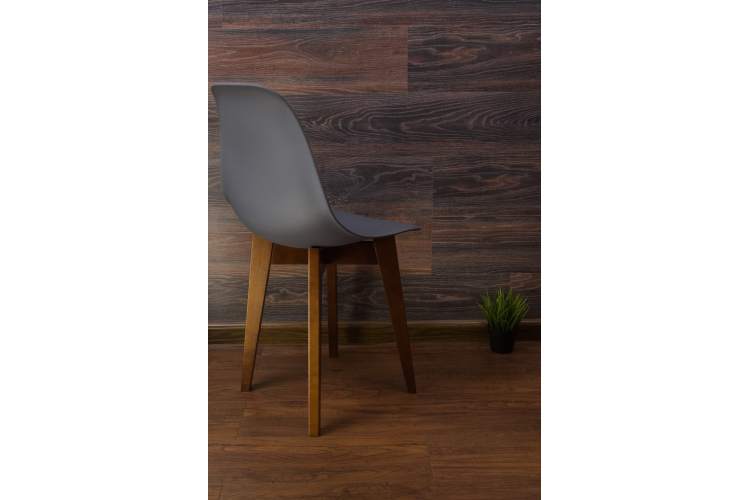 Стул Сашш орех /серый-3