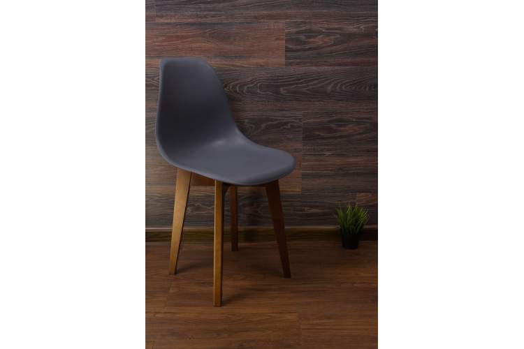 Стул Сашш орех /серый-1