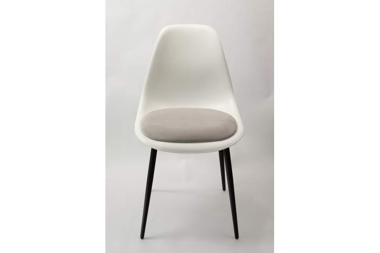 Стул Туссе чёрный /белый, серый-12