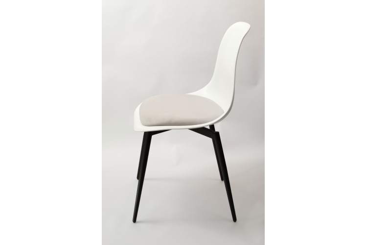 Стул Туссе чёрный /белый, серый-10