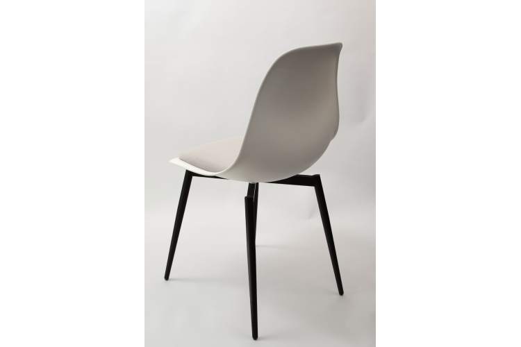 Стул Туссе чёрный /белый, серый-9