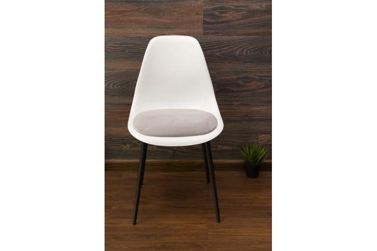 Стул Туссе чёрный /белый, серый-16