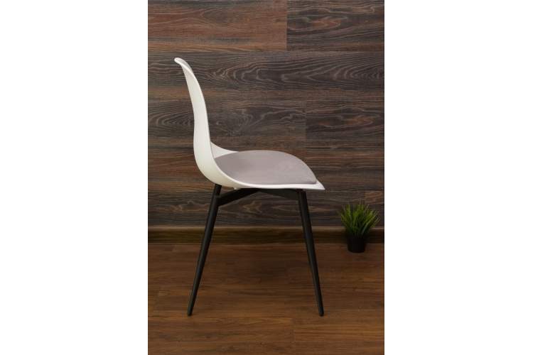 Стул Туссе чёрный /белый, серый-13