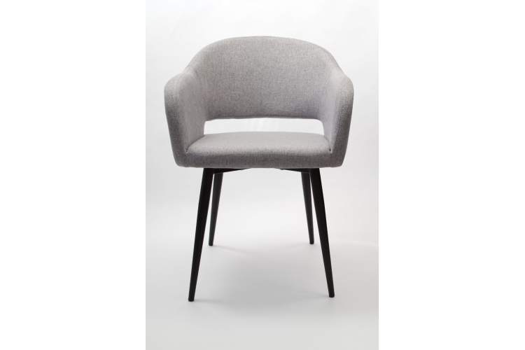 Стул Пичч чёрный / серый-23