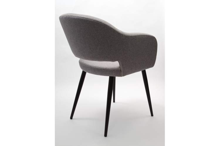 Стул Пичч чёрный / серый-18