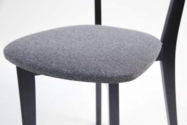 Стул Франк ПМ чёрное дерево/графит рогожка-4