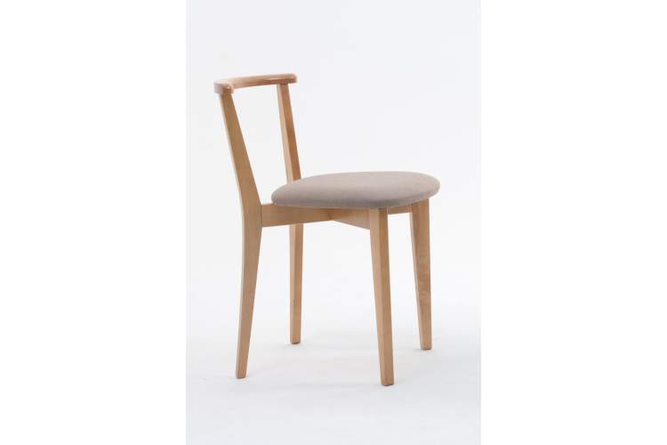 Стол Pawook К 100 натур со стульями Франк ПМ натур/бежевая рогожка-12