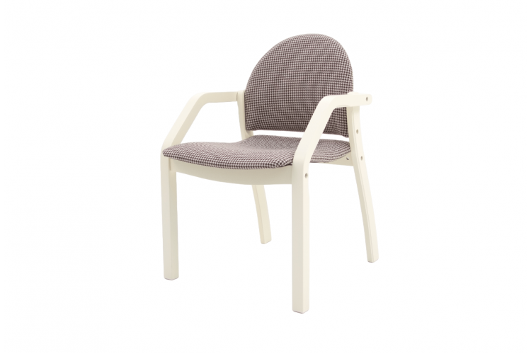 Стул-кресло Джуно 2.0 слоновая кость/гусиная лапка