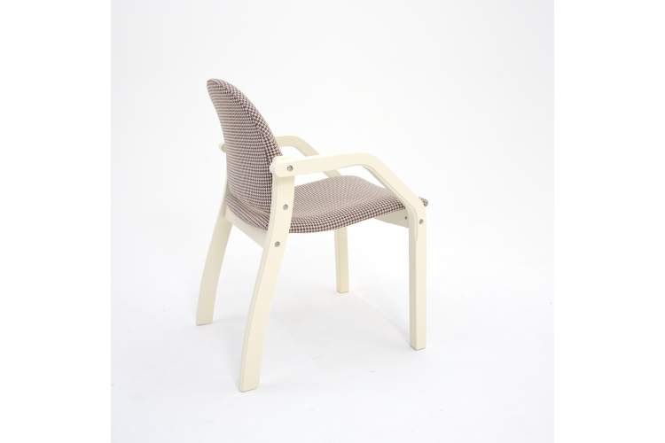 Стул-кресло Джуно 2.0 слоновая кость/гусиная лапка-8