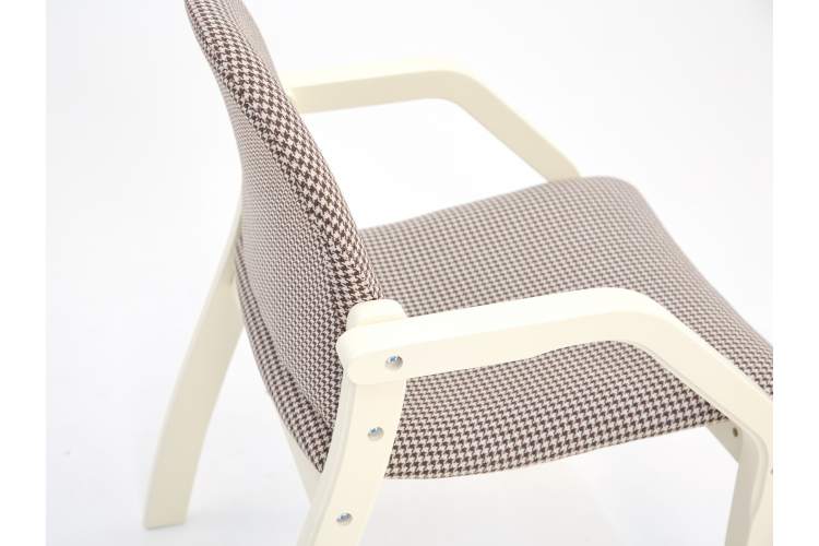 Стул-кресло Джуно 2.0 слоновая кость/гусиная лапка-9