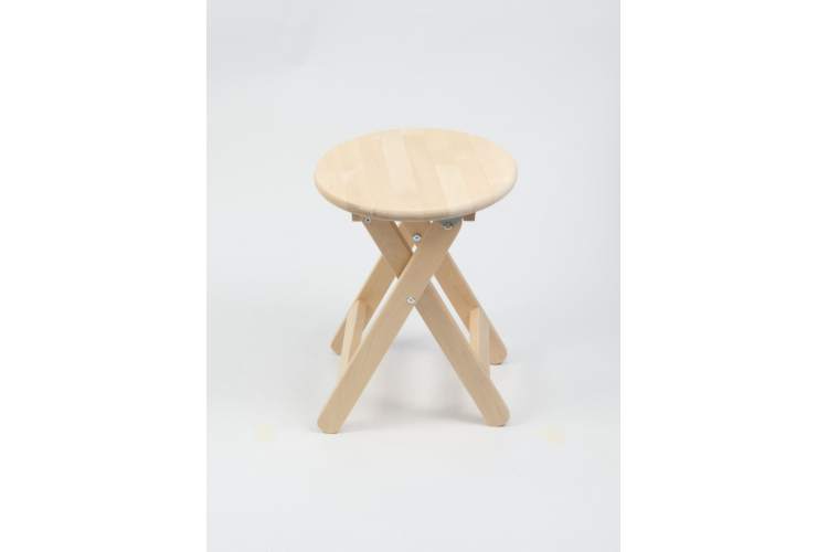 Складной табурет, кофейный стол, Тобба, натуральный без лака-18