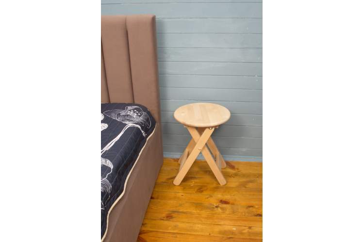 Складной табурет, кофейный стол, Тобба, натуральный без лака-16