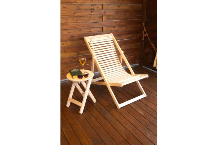 Шезлонг Мартини 22, Натуральное дерево-16