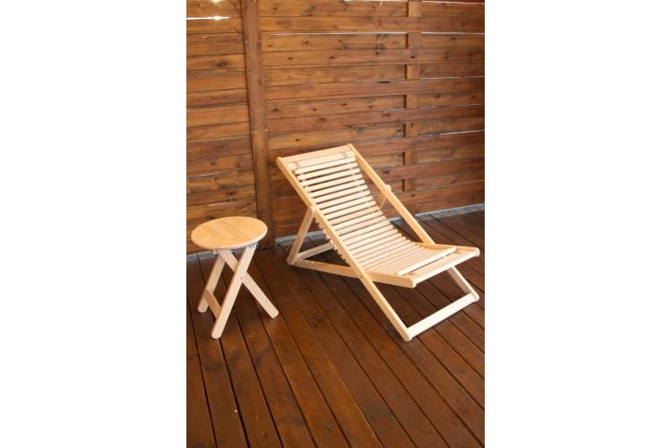 Шезлонг Мартини 22, Натуральное дерево-17