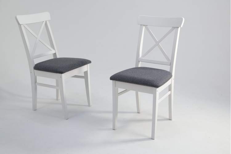 Стул Ингольф ПМ белый/графит-9