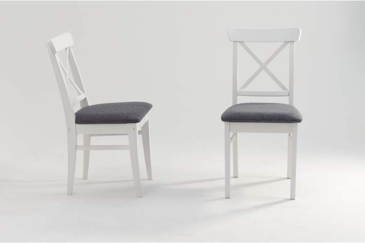 Стул Ингольф ПМ белый/графит-15