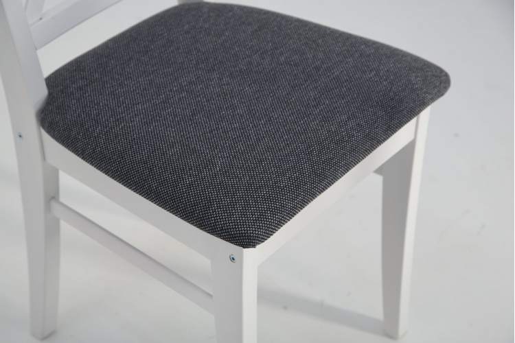 Стул Ингольф ПМ белый/графит-11